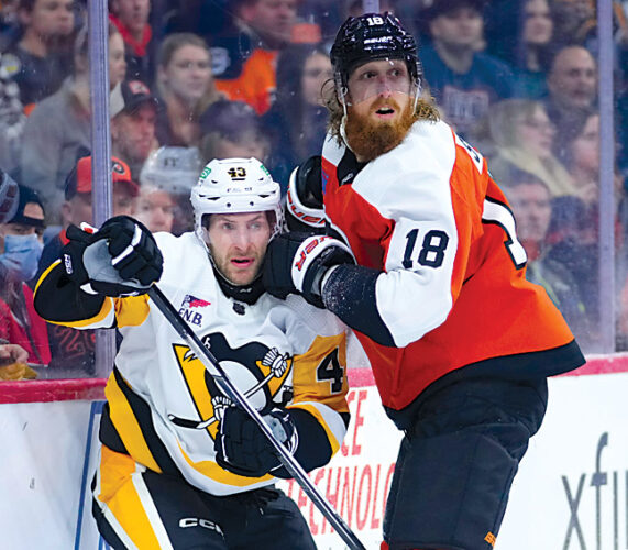 Couturier goal sinks Penguins